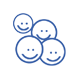 icono caras contentas